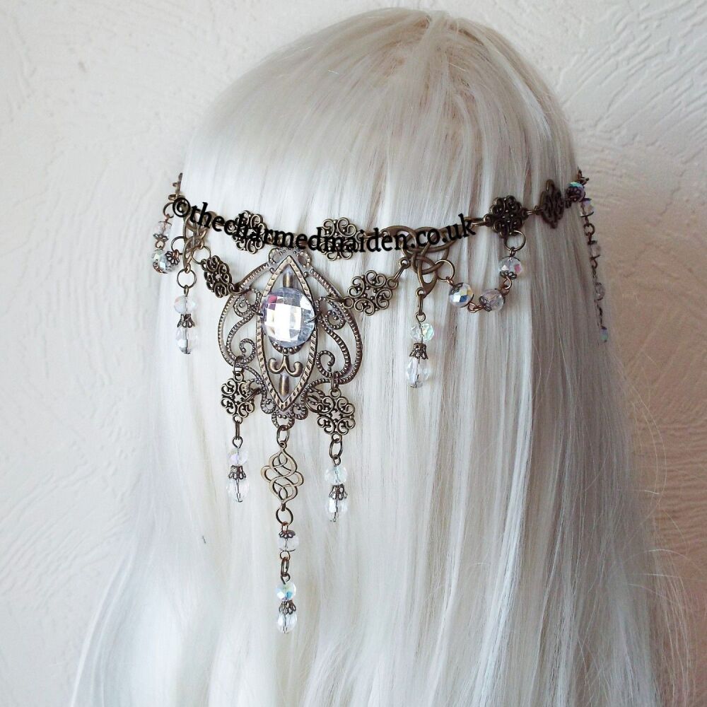Renaissance Crystal Celtic Elven Headdress