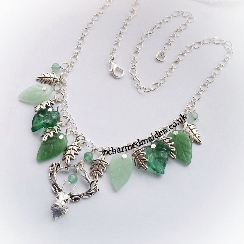 Woodland Stag Necklace