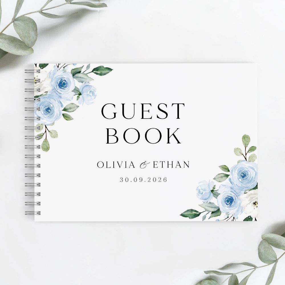 Blue Guest Books