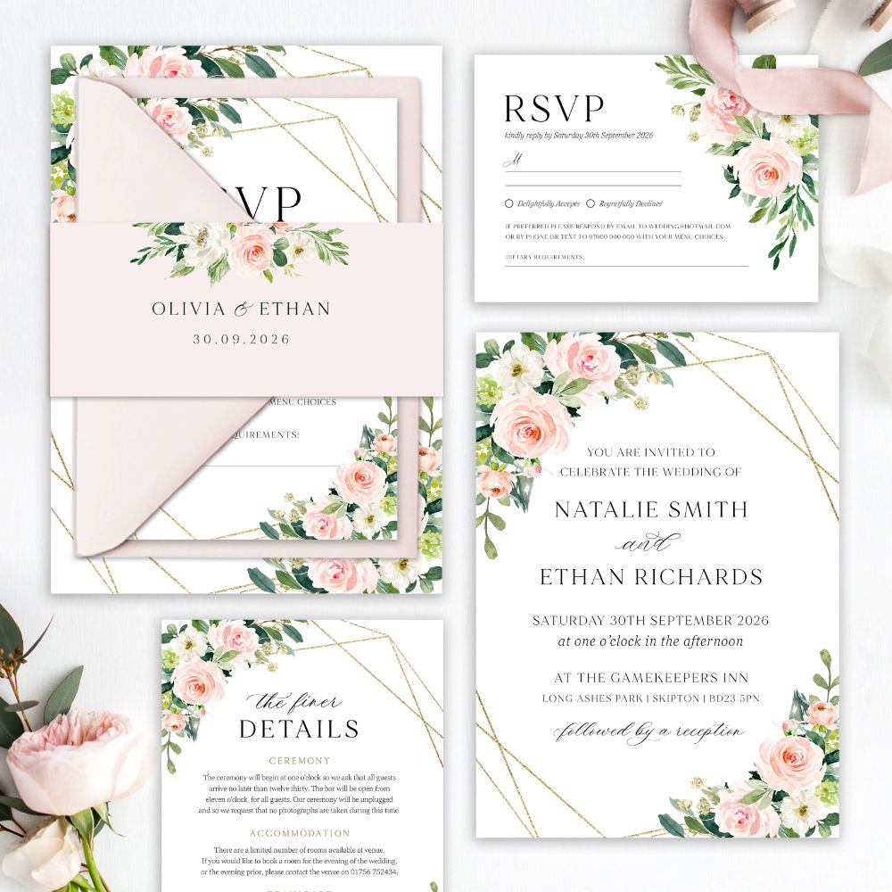 Blush Pink & Gold