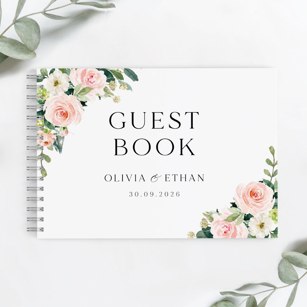 Blush & Pink Guest Books