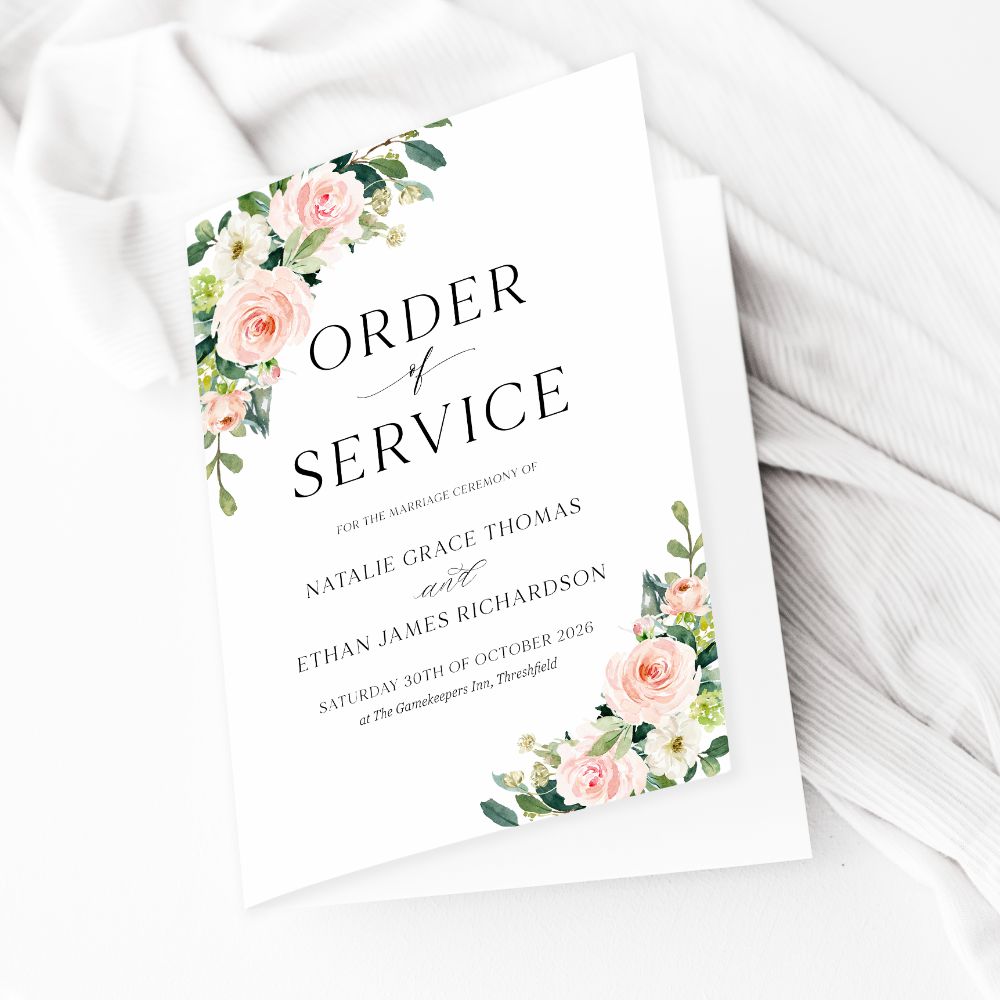 Order of Services