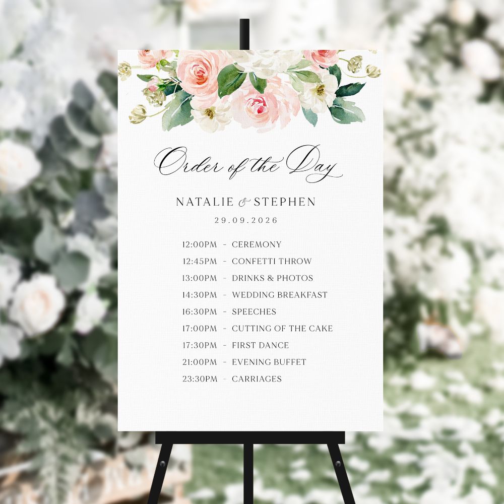Order of the Day Signs