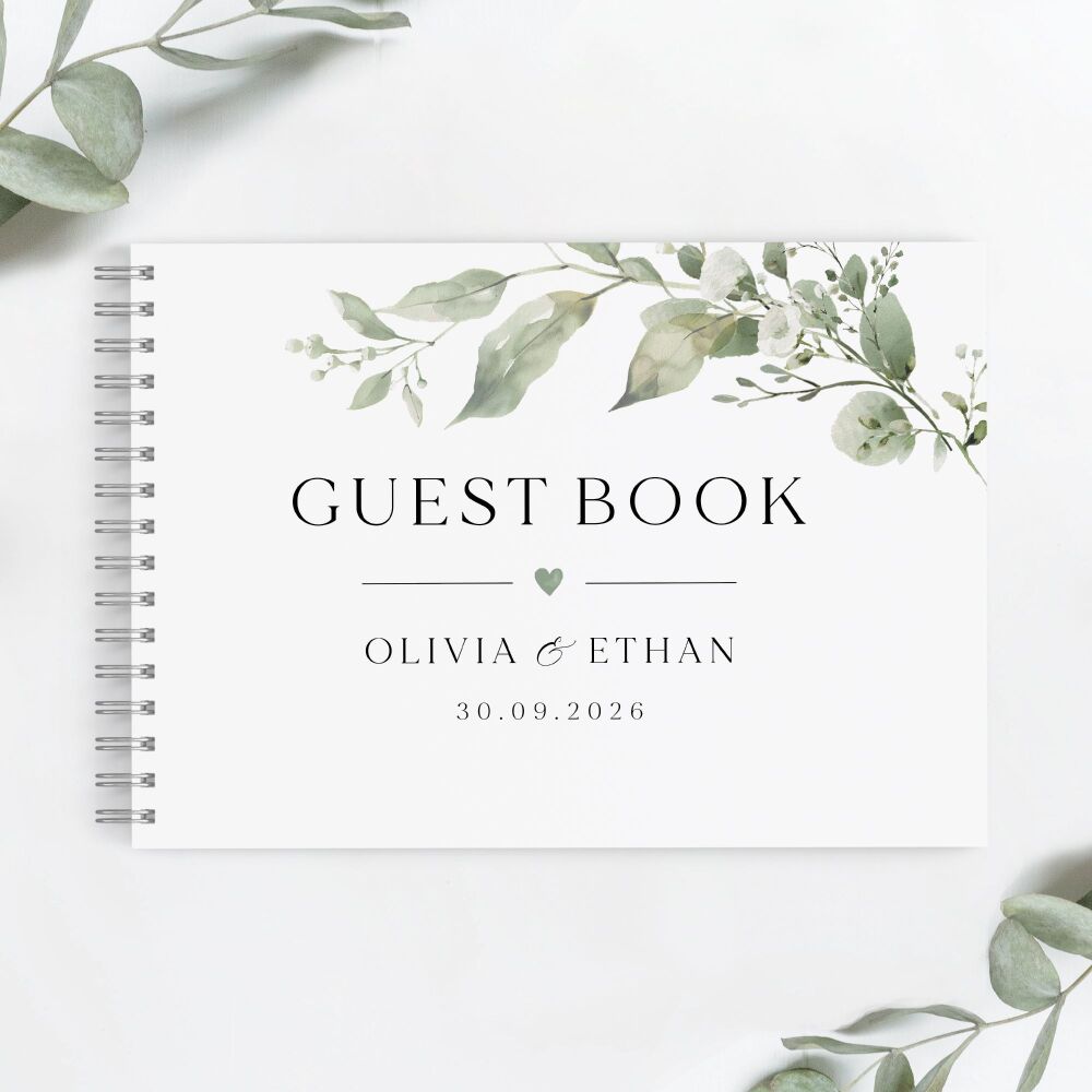 Sage Botanicals Guest Book