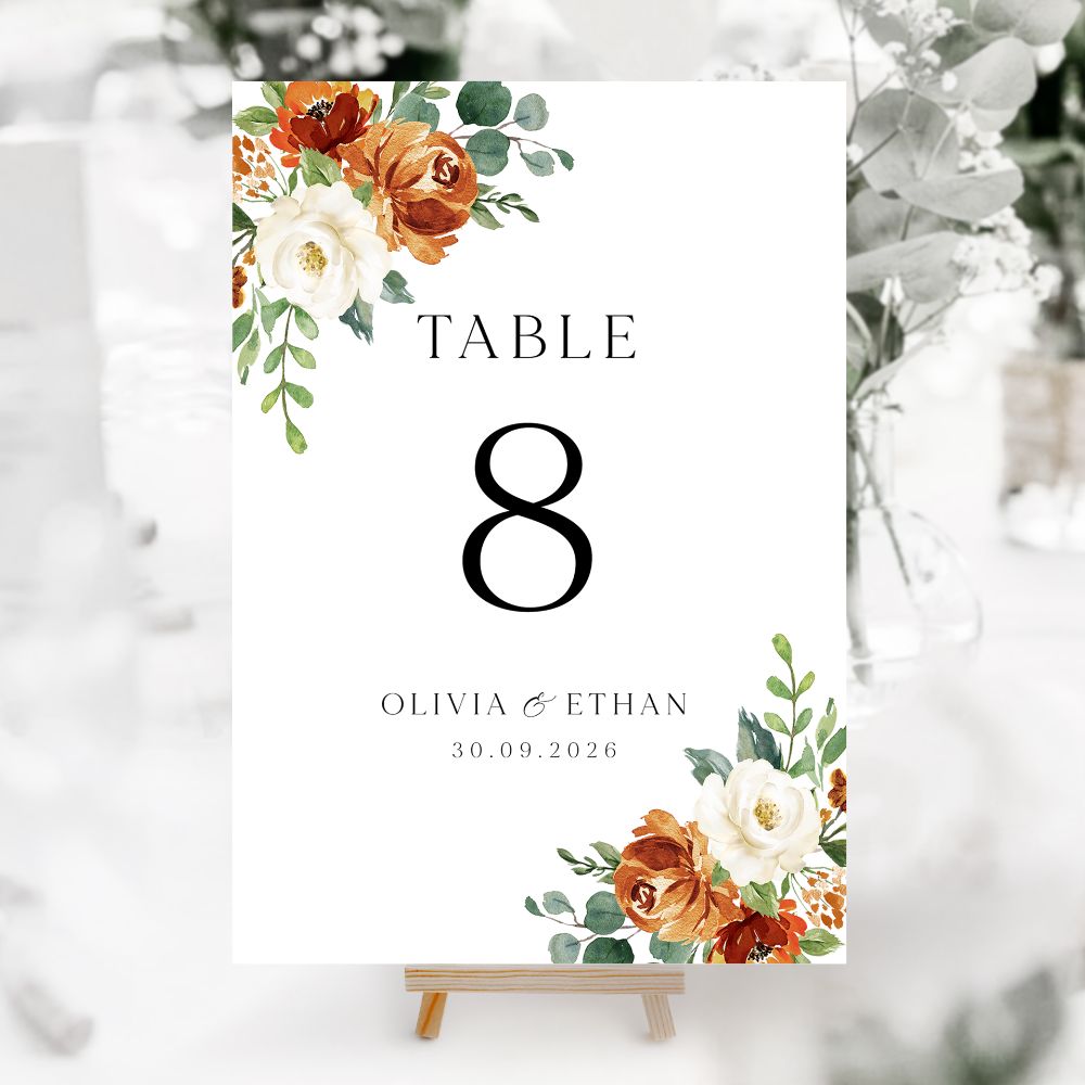 Autumnal Table Numbers