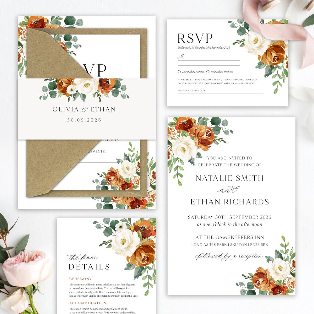 Burnt Orange & Eucalyptus