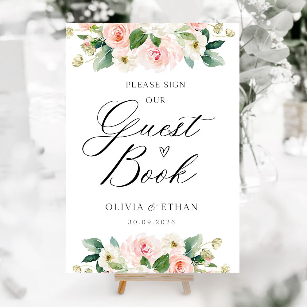 Small Wedding Signage