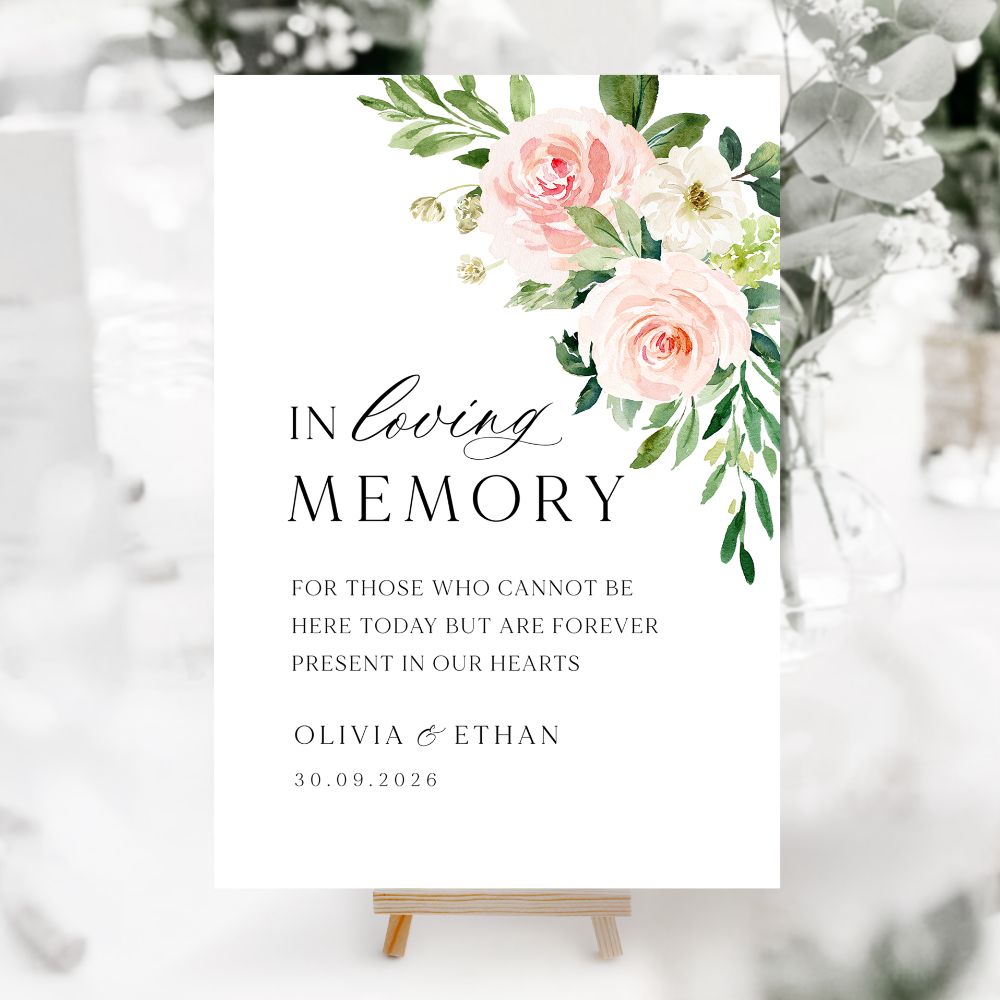 In Memory Signs
