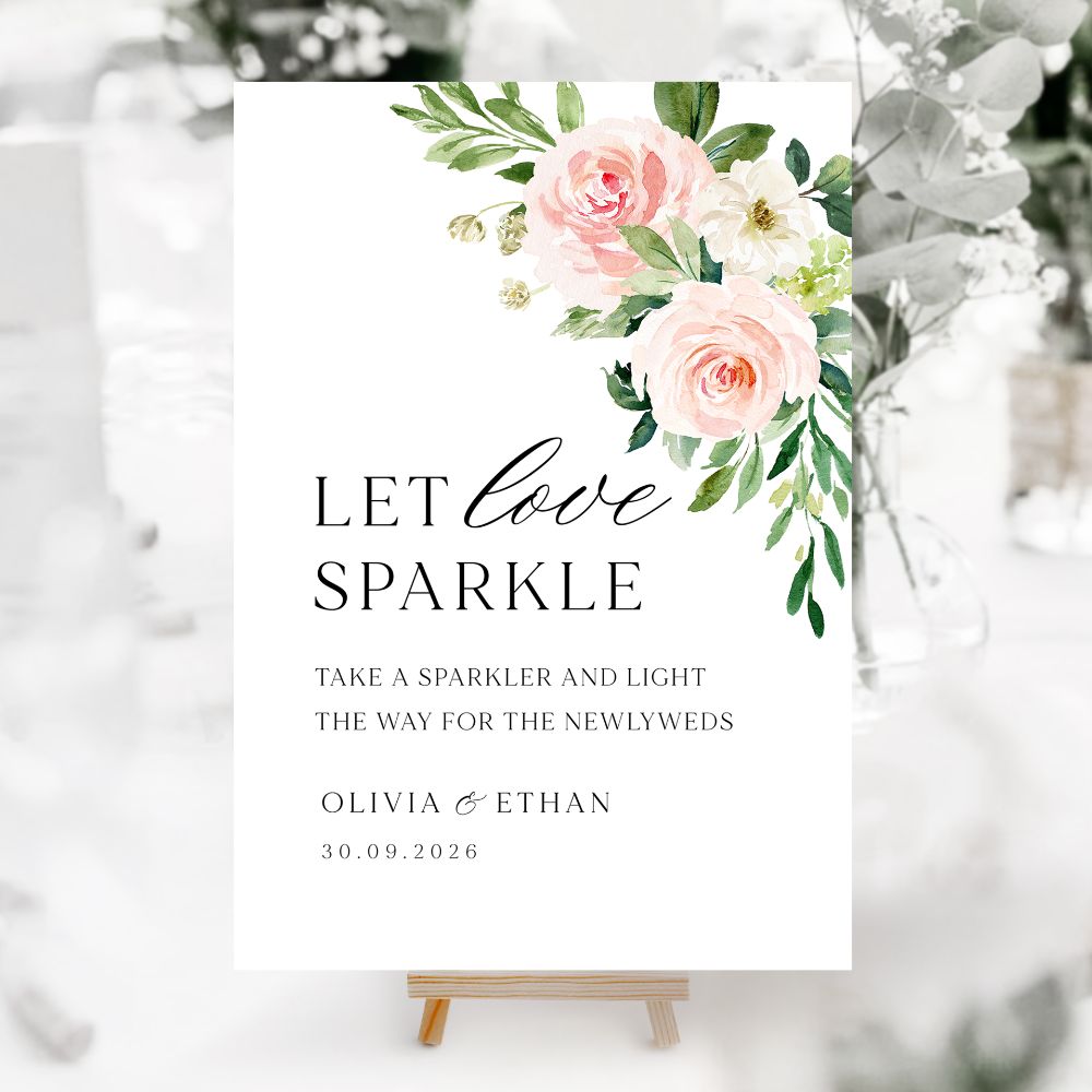 Sparklers & Glow Stick Signs