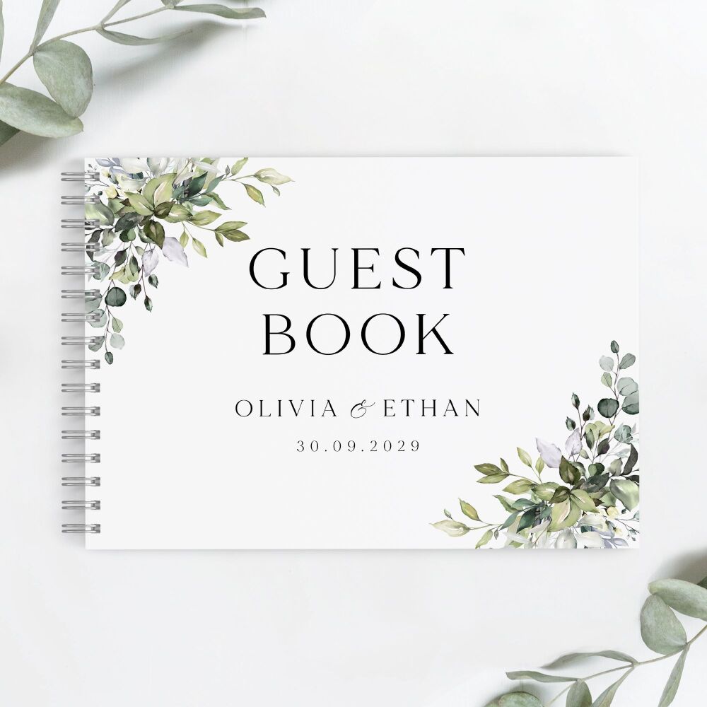 Eucalyptus Bouquet Guest Book