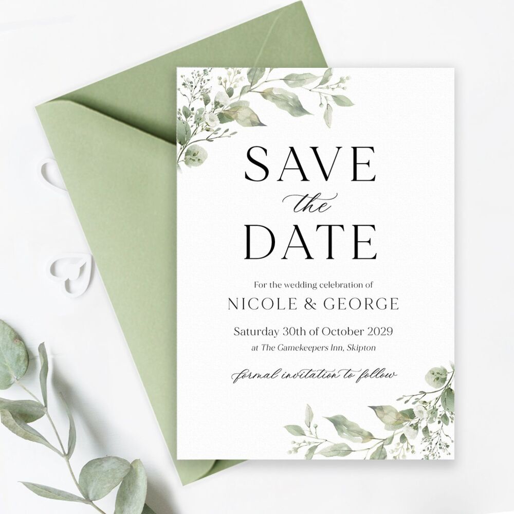 Sage Botanicals Save the Date