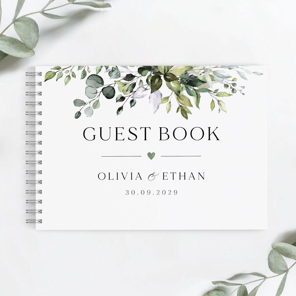 Eucalyptus Bouquet Guest Book