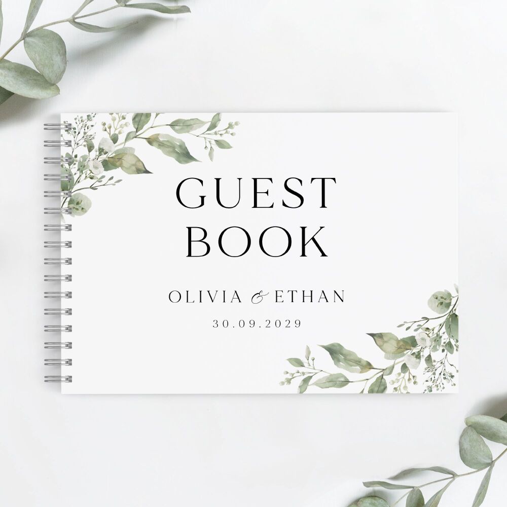 Sage Botanicals Guest Book