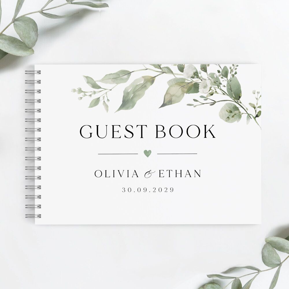 Sage Botanicals Guest Book