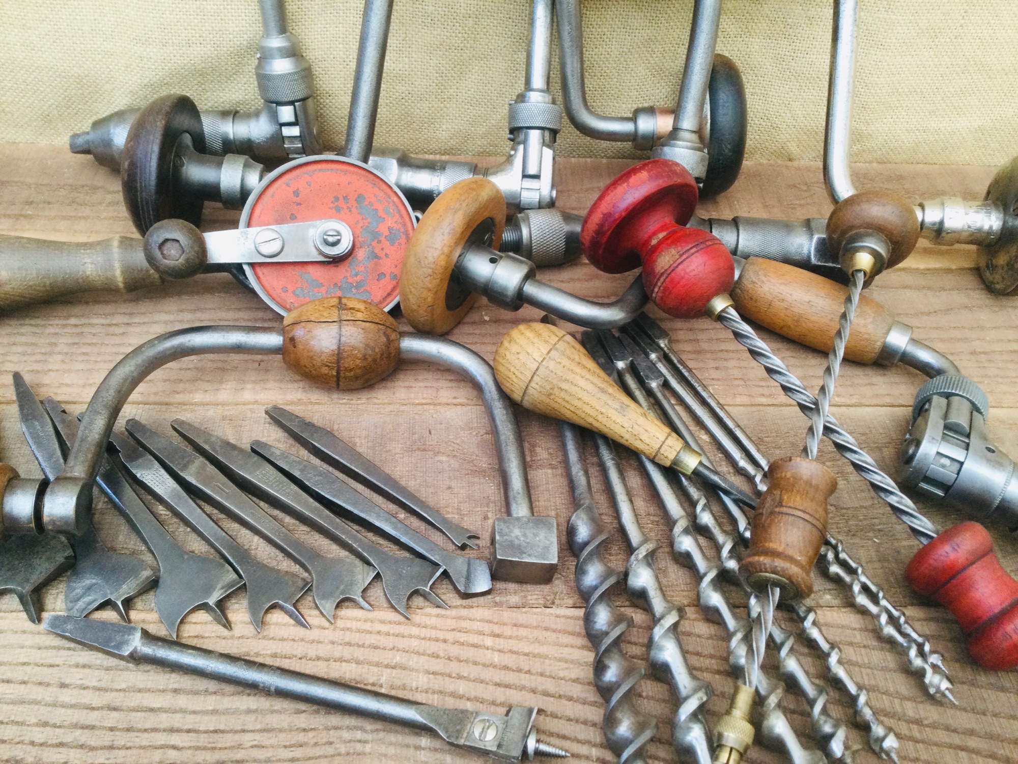 Vintage Drills, Bits & Braces