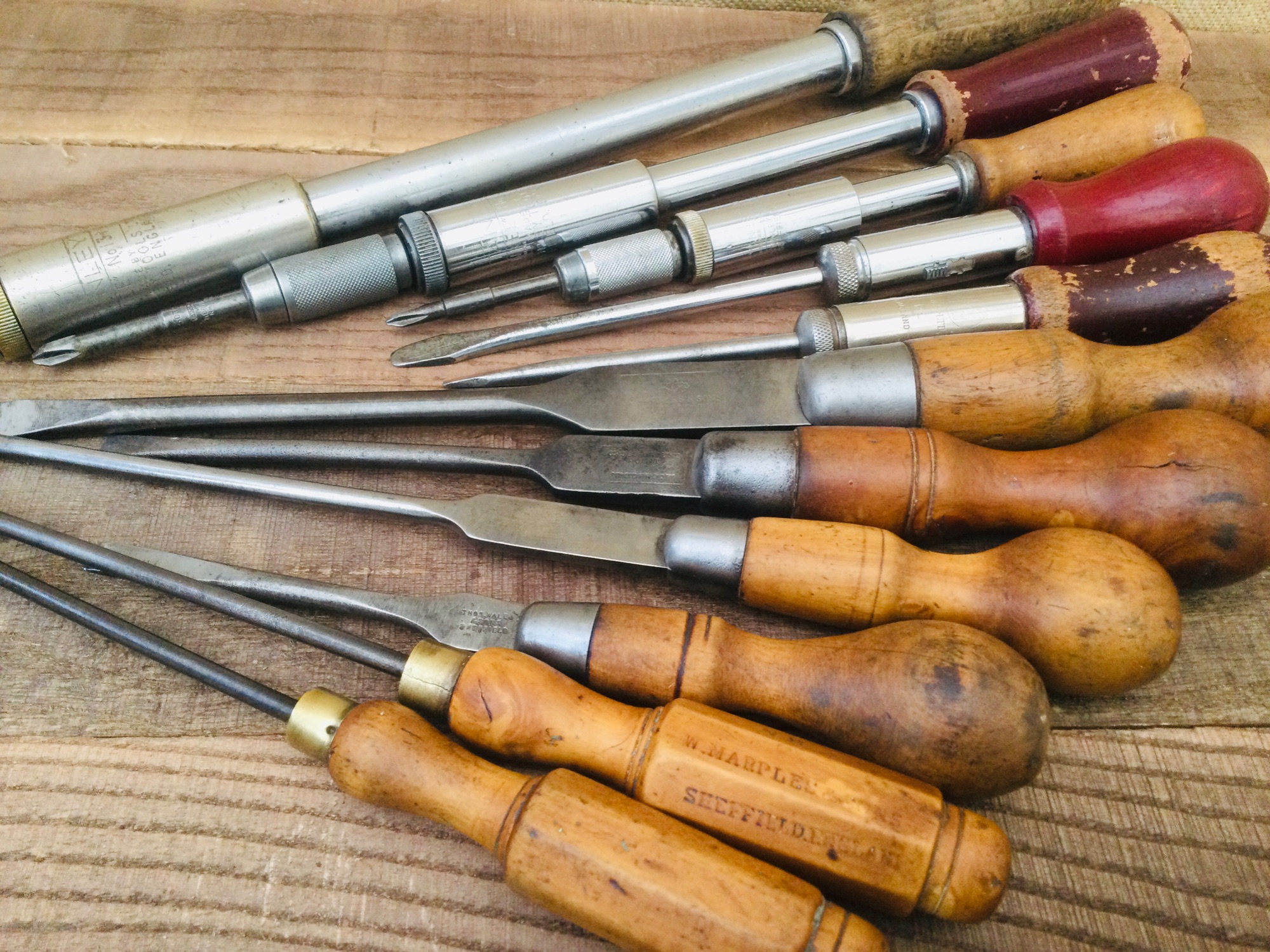 Vintage Screwdrivers & Turnscrews