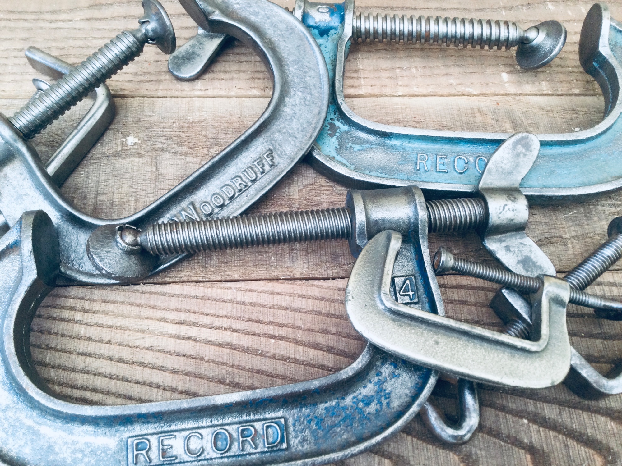 Vintage Carpentry Clamps