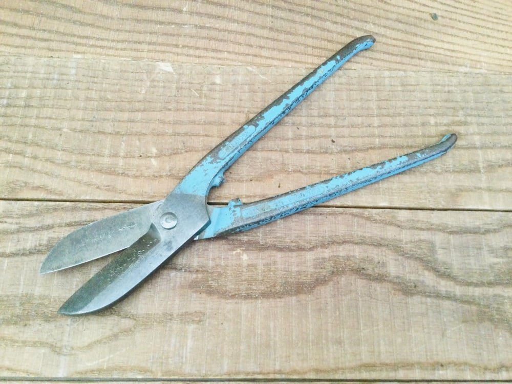 Vintage Gilbow 10” Tin Snips