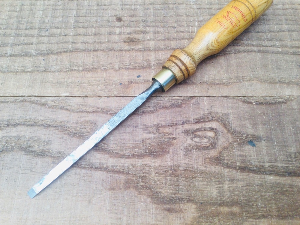 Vintage 3/16” Footprint Firmer Chisel