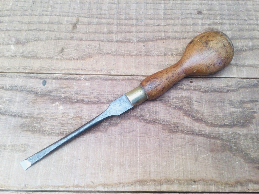 Vintage Cabinetmaker’s 7.3/4” Turnscrew Screwdriver