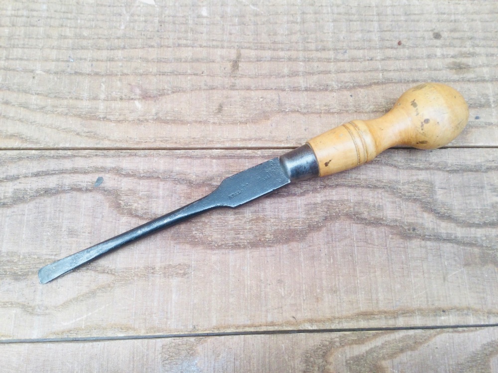 Vintage 9” Cabinetmaker’s Turnscrew Screwdriver