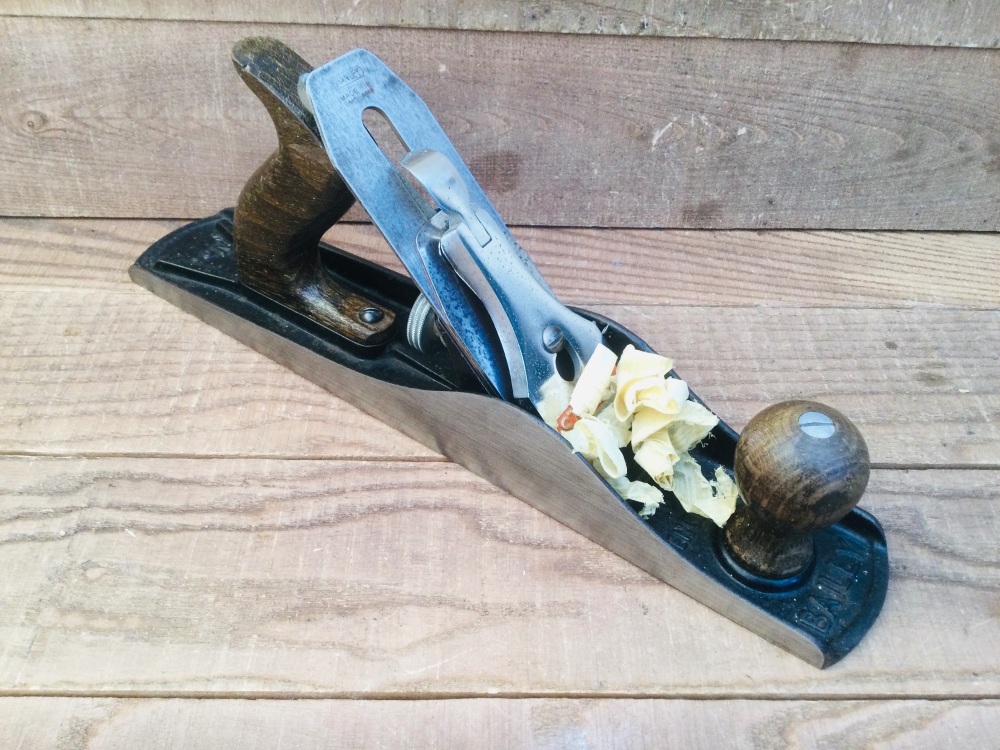 Vintage English Stanley No.5 Bench Plane