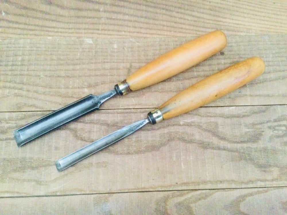 Hearnshaw John Bull Brand In Cannel Gouge Chisels