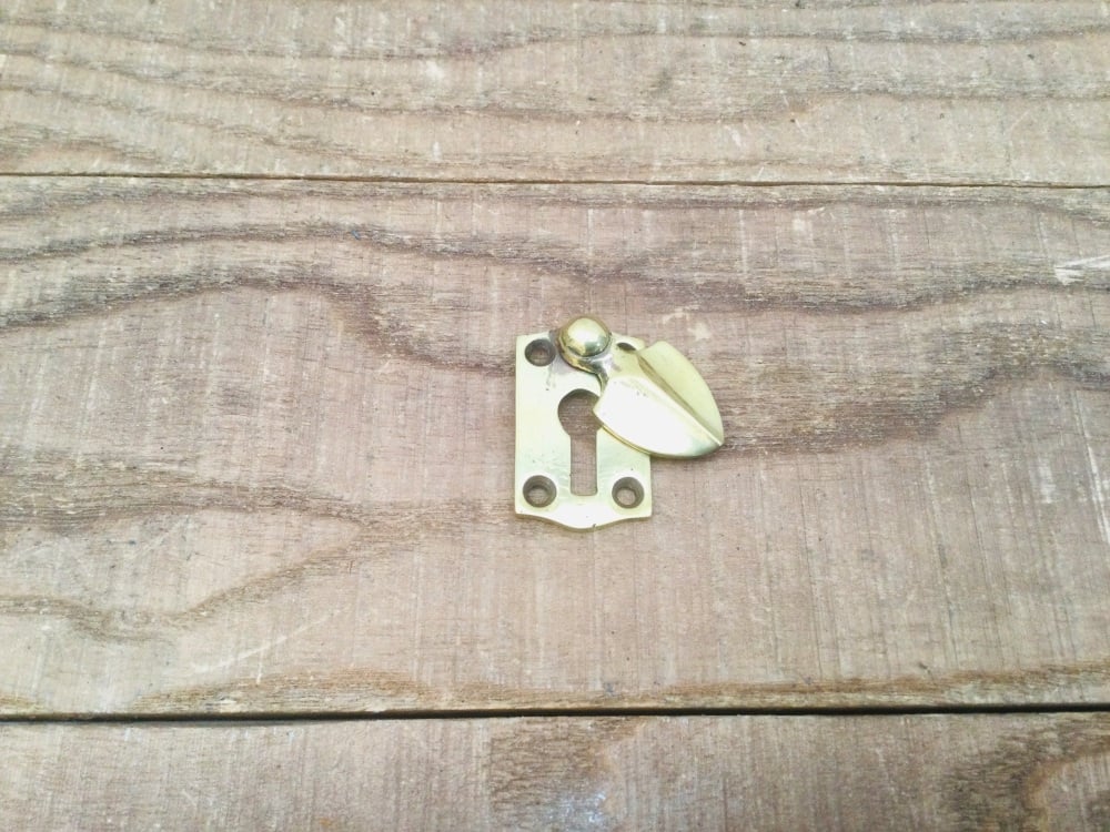 Vintage Decorative Brass Key Hole Cover