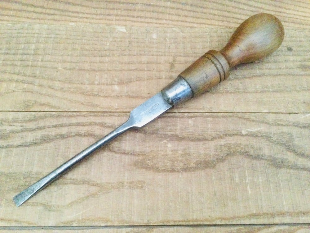 Vintage Sheffield Made 11” Cabinetmakers Turnscrew