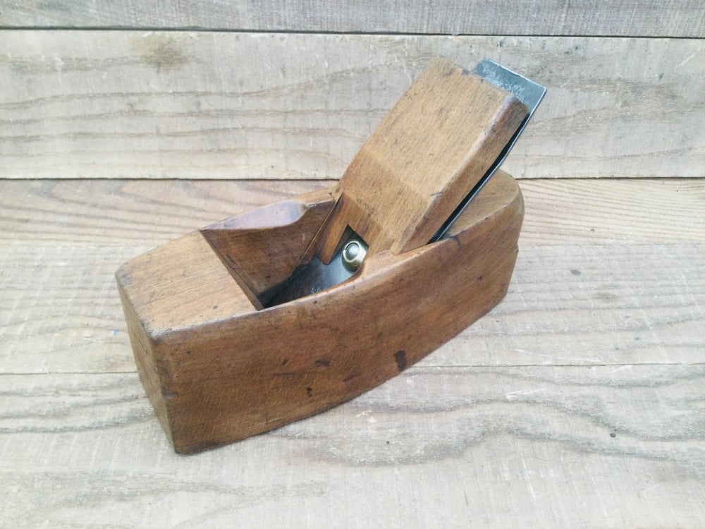 Moseley & Sons Bloomsbury Beech Coffin Smoothing Plane 2.1/8” IH Sorby Cutter