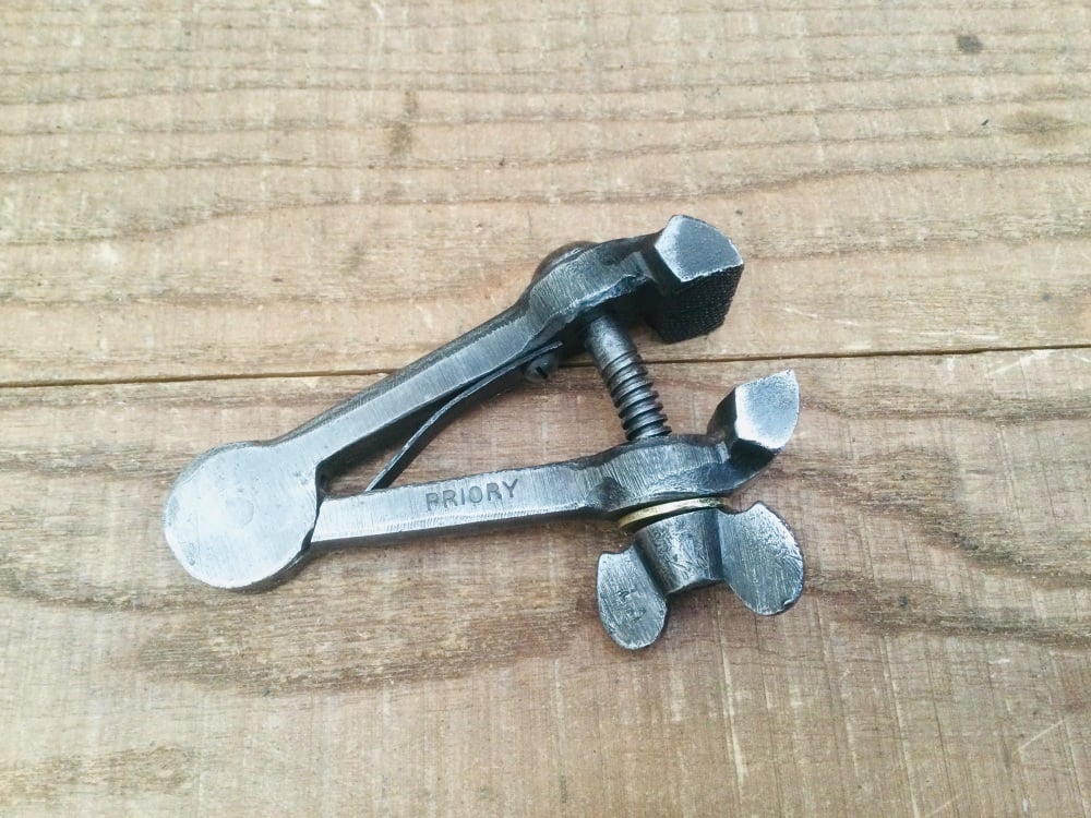 New Product Vintage Priory 4” Cast Steel Hand Vice