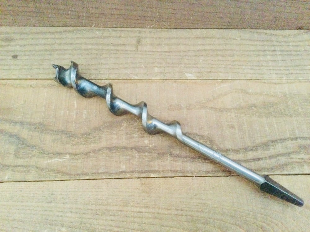 Footprint Carpentry Drill Brace Auger Bit No 16