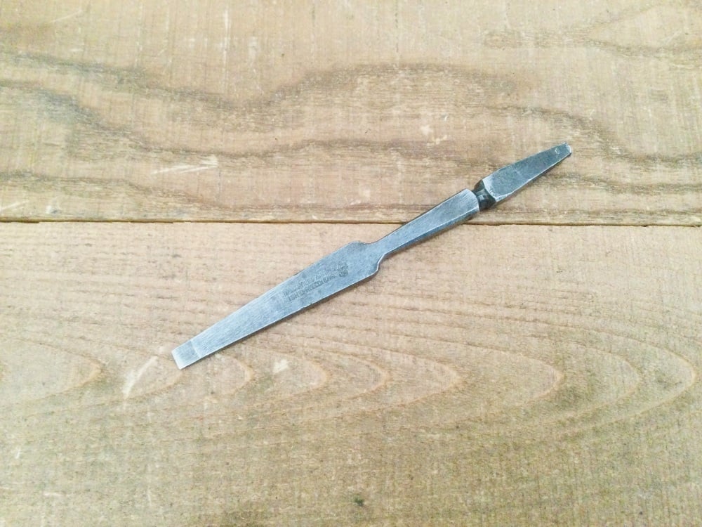 Vintage Marples & Sons Drill Brace Flat Slotted Driver Bit