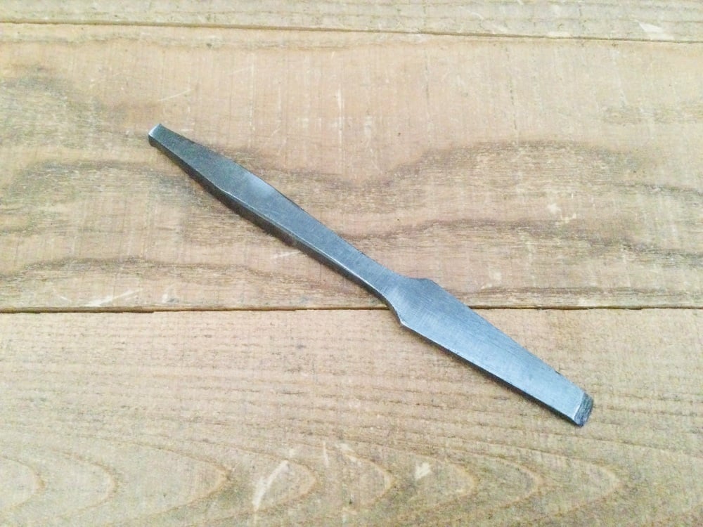 Vintage A Ridge & Son Drill Brace Flat Slotted Driver Bit