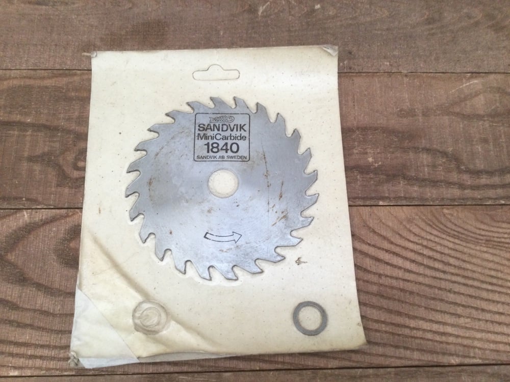 Sandvik Circular Saw Blade Mini Carbide 1840 125mm / 5” 24 Teeth New-Old stock