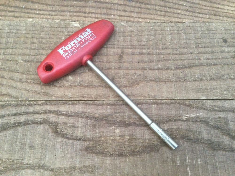 Format SW5,5x125 T Handle Nut Spinner 13mm West Germany