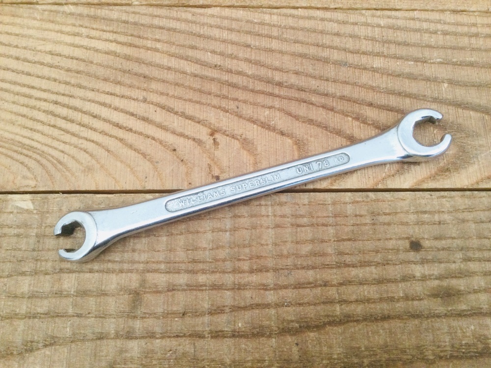 Williams Superslim Flared Nut Spanner UNI78 1/2”x7/16”