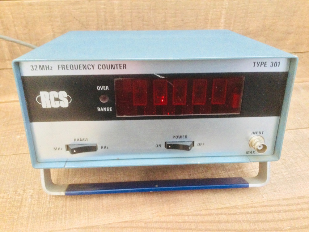 RCS ( Radio Control Specialists Ltd Hounslow)  Frequency Counter Type 301