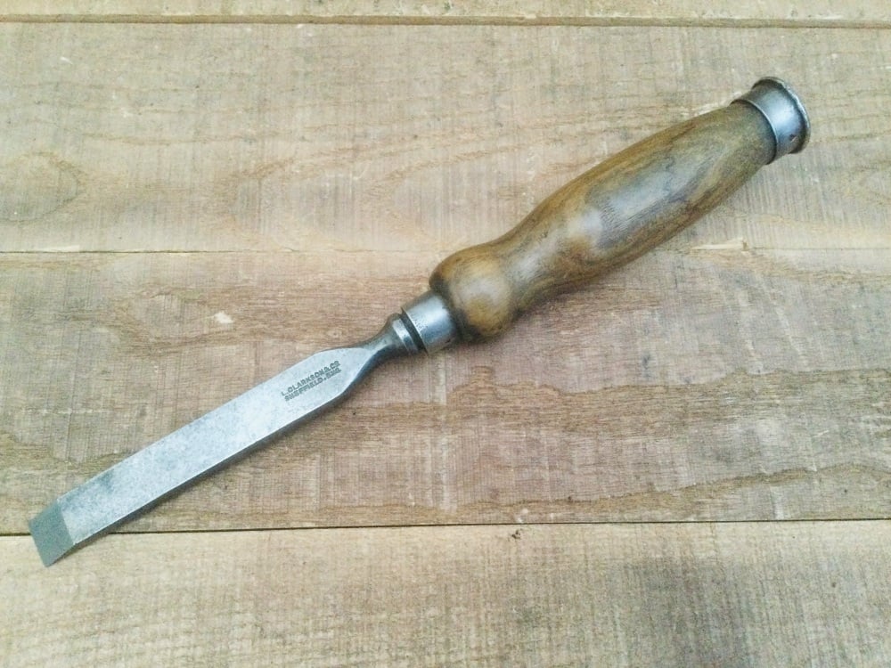 Vintage 5/8” Clarkson & Co Sheffield Register Chisel