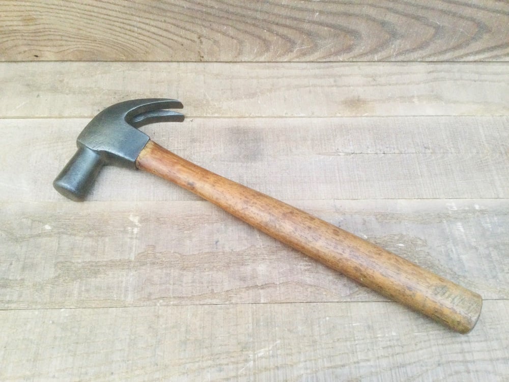 Vintage Carpentry Claw Hammer