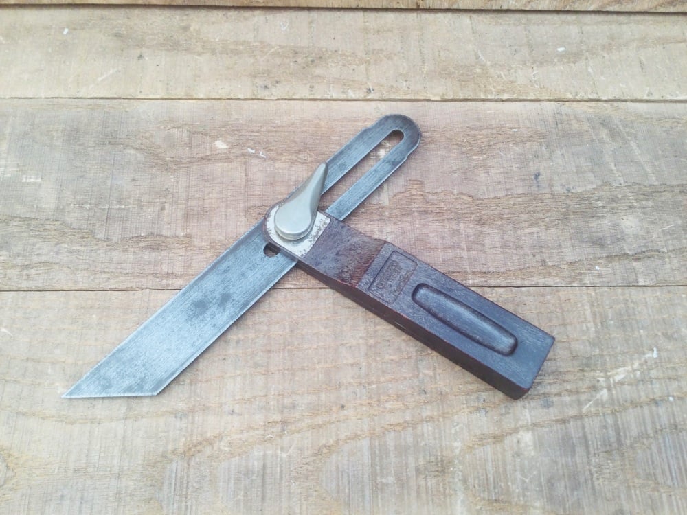 Vintage Stanley No 5025 7 ½" Adjustable Carpenters Sliding Bevel