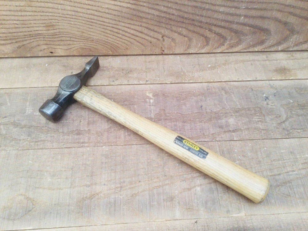 Vintage Stanley 10oz Cross Pein Pin Hammer