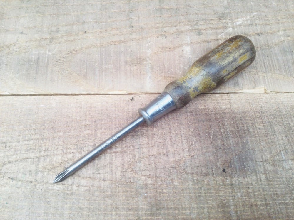 Stanley No. 401 Phillips Screwdriver 6” Length Military 1964