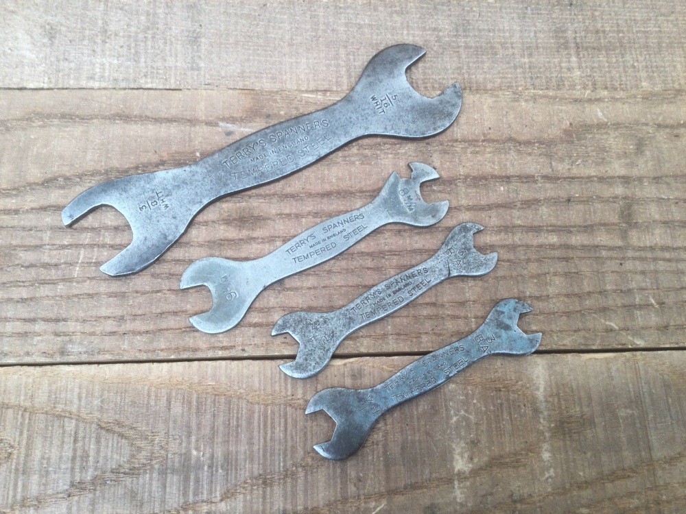 Vintage Terry’s Spanners BA, Whitworth, Metric
