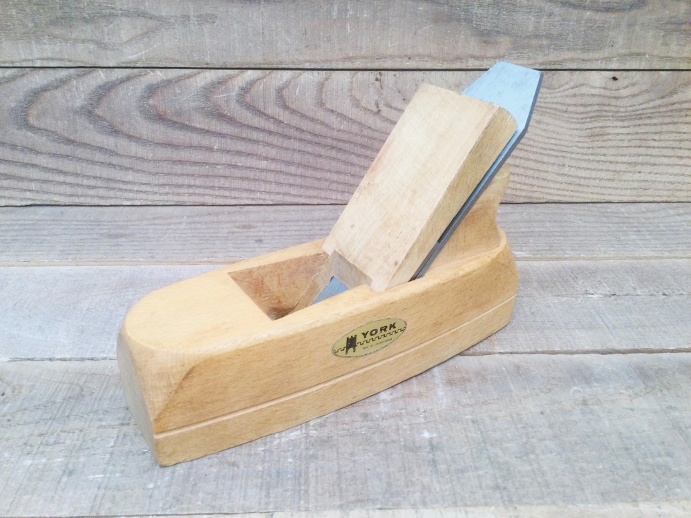 Vintage York Beechwood 20cm Smoothing Plane