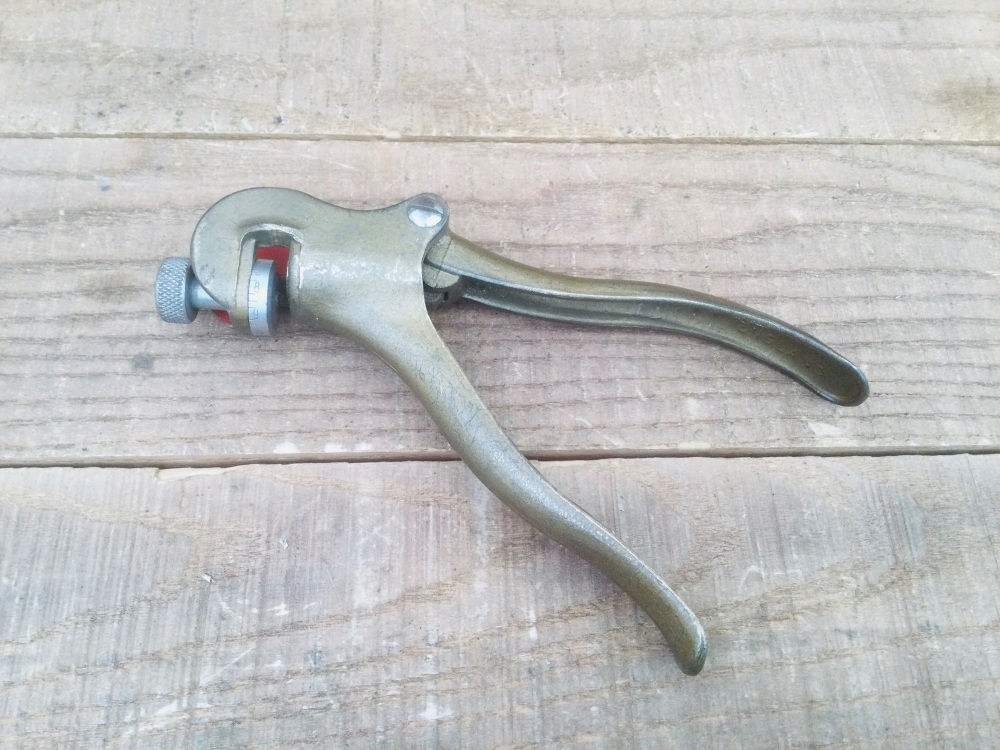 Vintage  Eclipse No.77 Saw Set Setting Pliers Brass Small Anvil Hammer