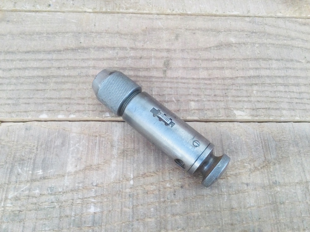 Vintage Hermes No.95 Ratchet  T Handled Tap Wrench