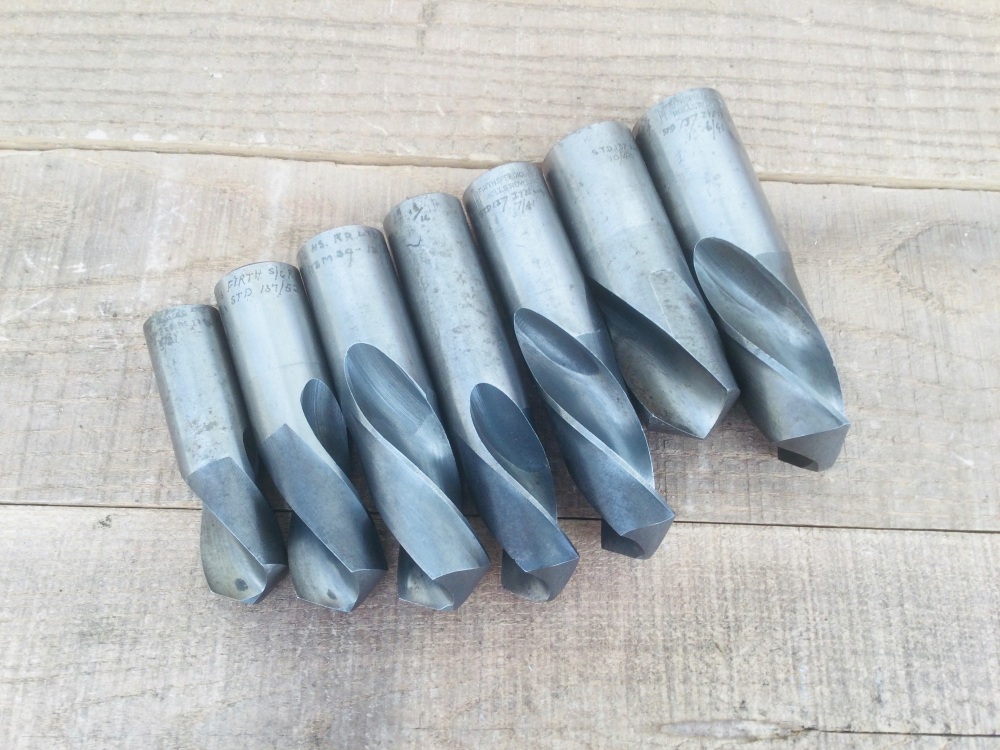 Ex Rolls Royce Firth Speedicut Engineering Short Precision Drill Bit Selection