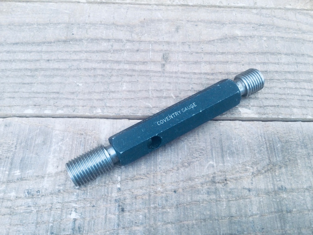 Coventry Gauge 5/8W X16 GOPD NOGOPD Screw Thread Plug Gauge