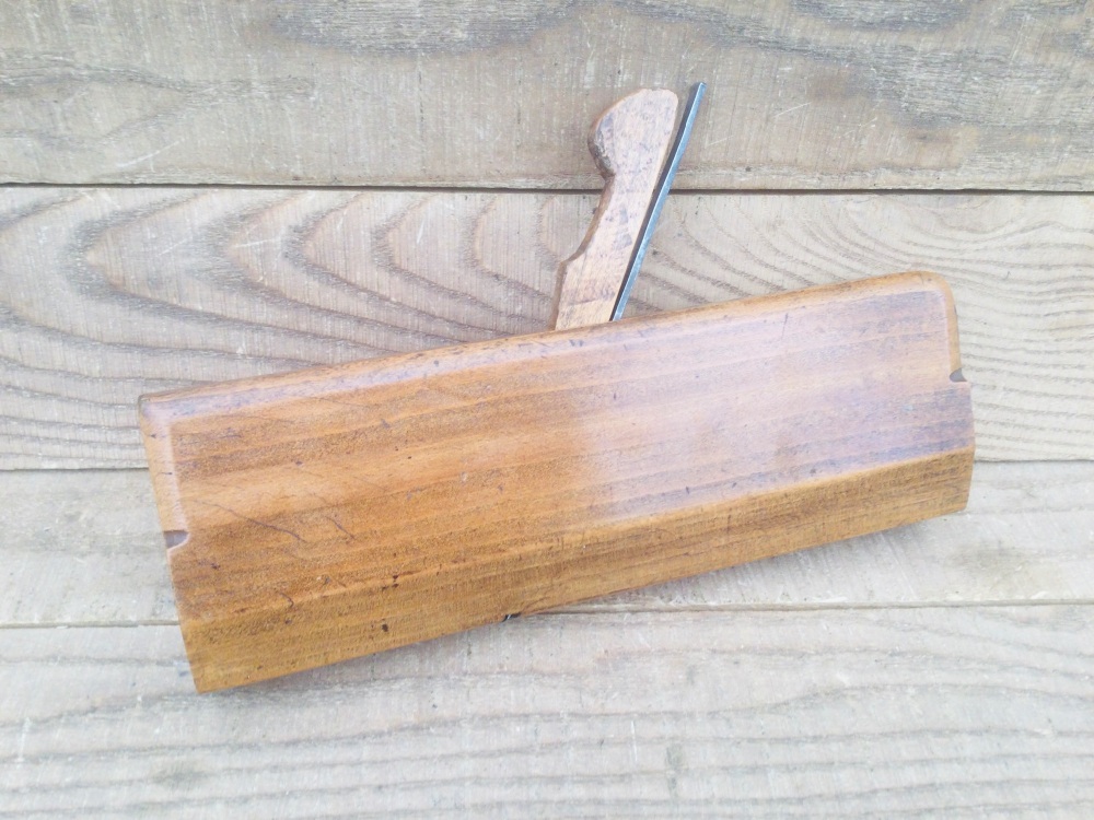 Vintage Beechwood Hollow Moulding Plane No.14